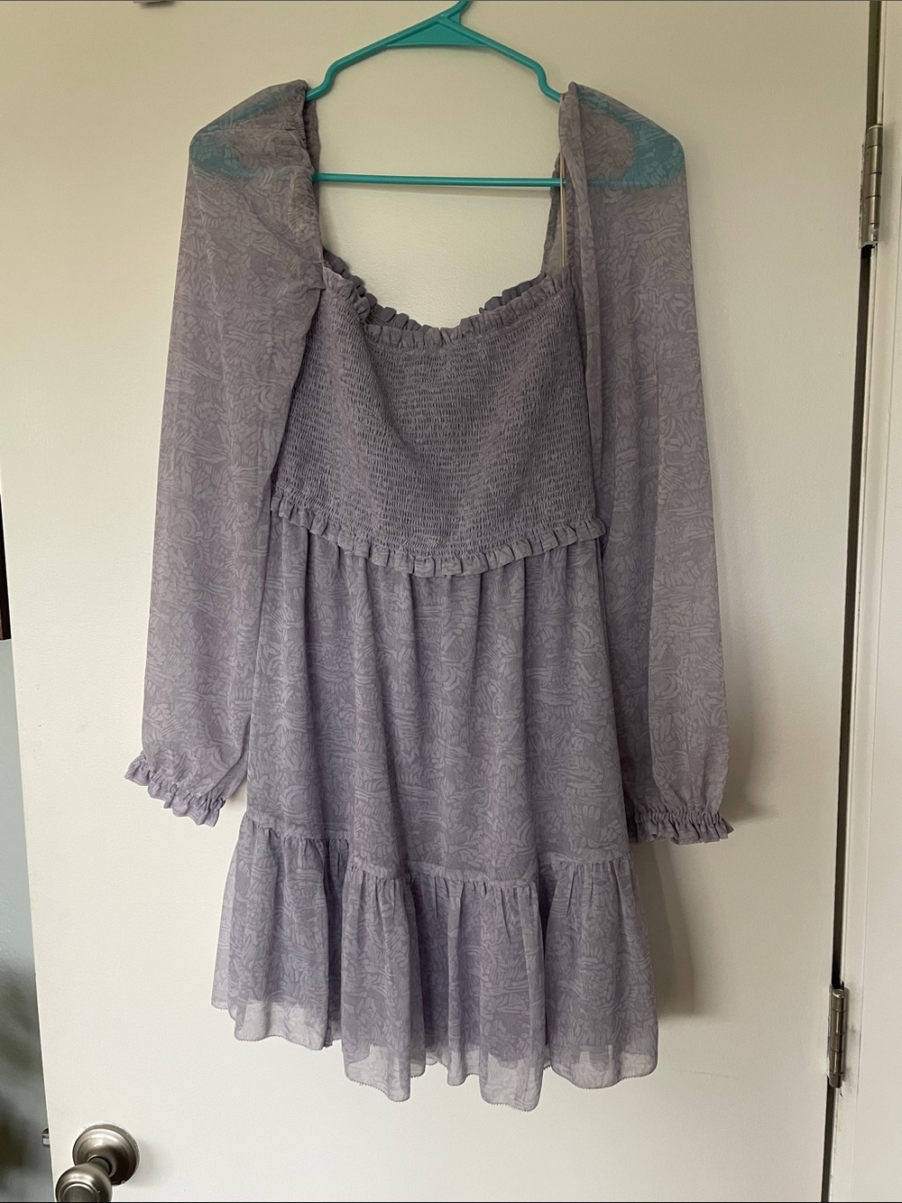 Wilfred Lavender Mini Dress